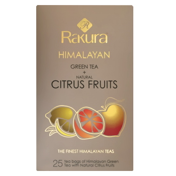 RAKURA GREEN CITRUS FRUITS 25 BAGS